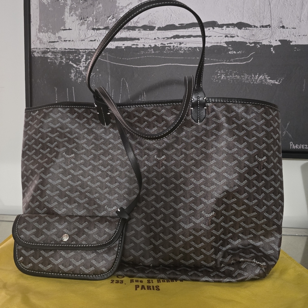 Canvas Tote and matching wallet